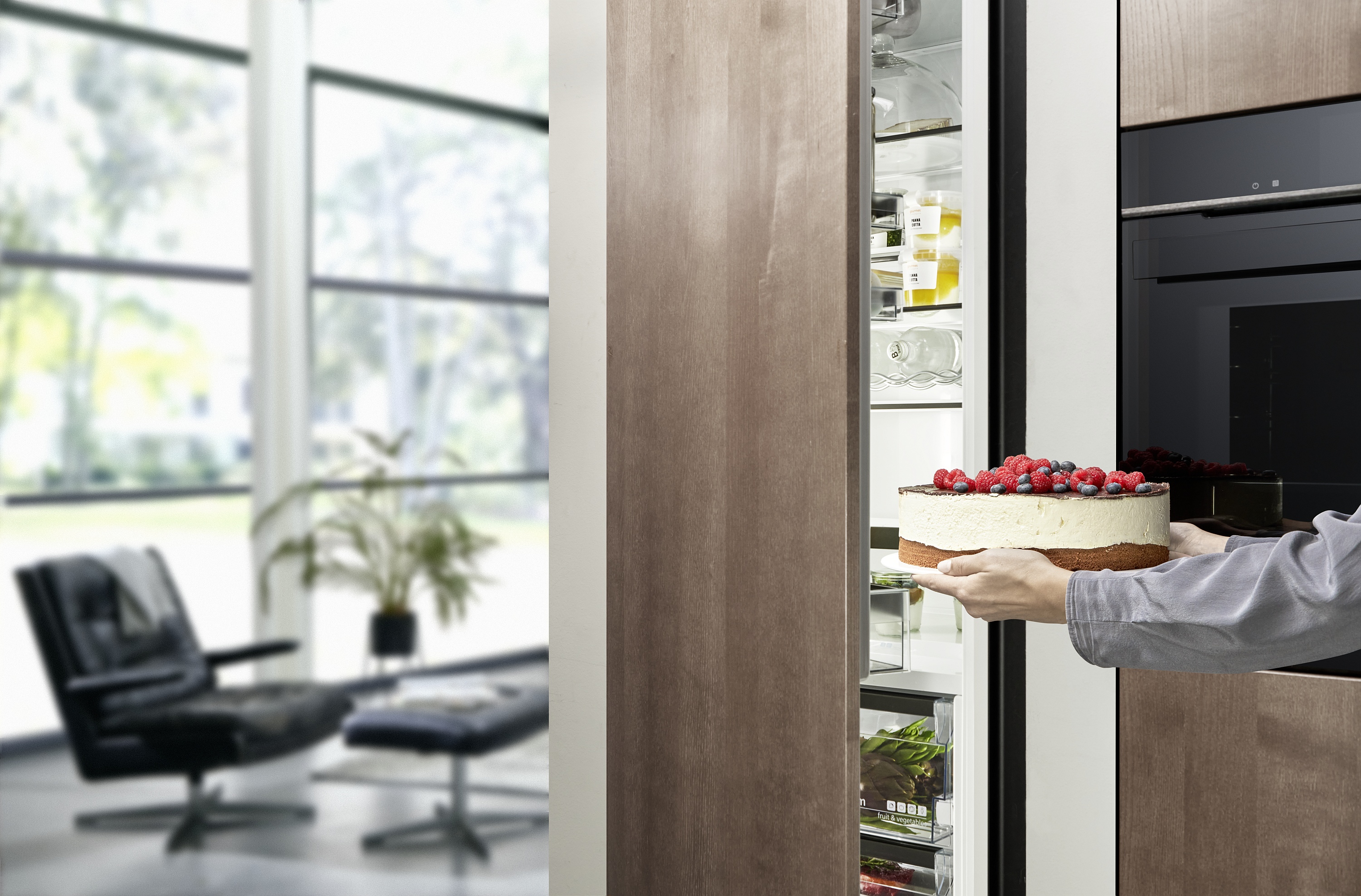 Siemens Kühlschrank öffnet auf Zuruf open assist