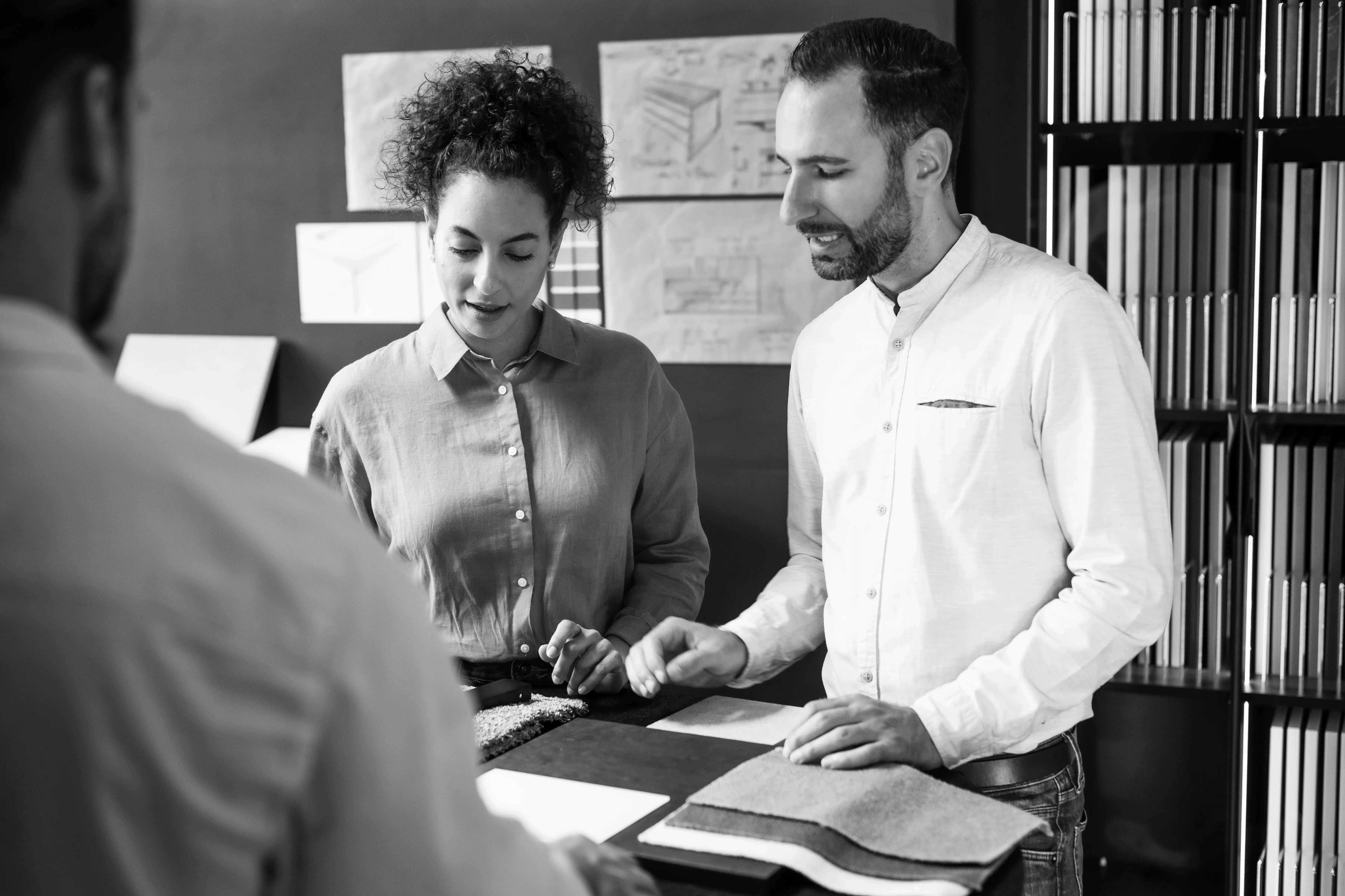 Beratungsgespräch Küchenkauf Menschen